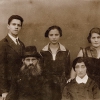 Grandfather Yosef and Grandmother Lea, Rechel, Mania, Max
